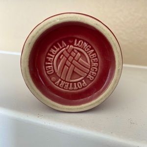 Longaberger Pottery Bud Vase